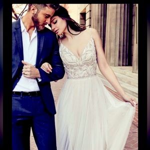 Maggie Sottero A-Line Wedding Dress.